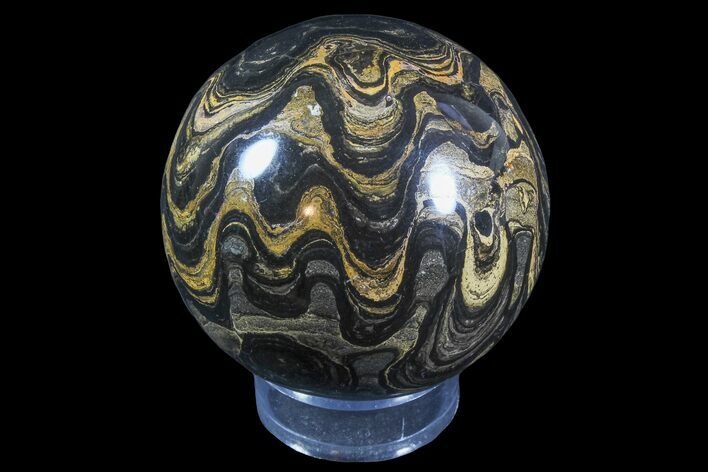 Stromatolite (Greysonia) Polished Sphere #77887